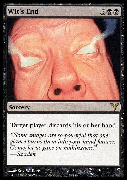 Wit's End ~ Dissension [ Excellent ] [ Magic MTG ] - London Magic Traders Limited