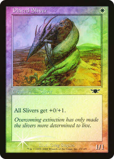 FOIL Plated Sliver ~ Legions [ MODERATELY PLAYED ] [ Magic MTG ] - London Magic Traders Limited