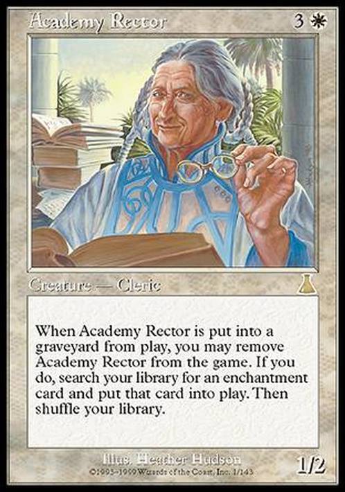 Academy Rector ~ Urza's Destiny [ Excellent ] [ Magic MTG ] - London Magic Traders Limited