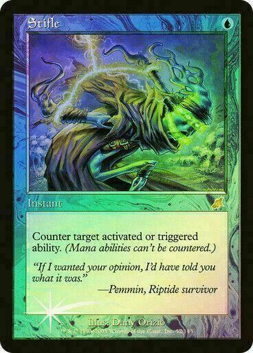 FOIL Stifle ~ Scourge [ MODERATELY PLAYED ] [ Magic MTG ] - London Magic Traders Limited