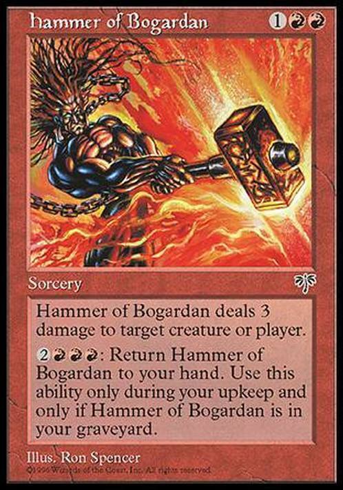 Hammer of Bogardan ~ Mirage [ Excellent ] [ Magic MTG ] - London Magic Traders Limited