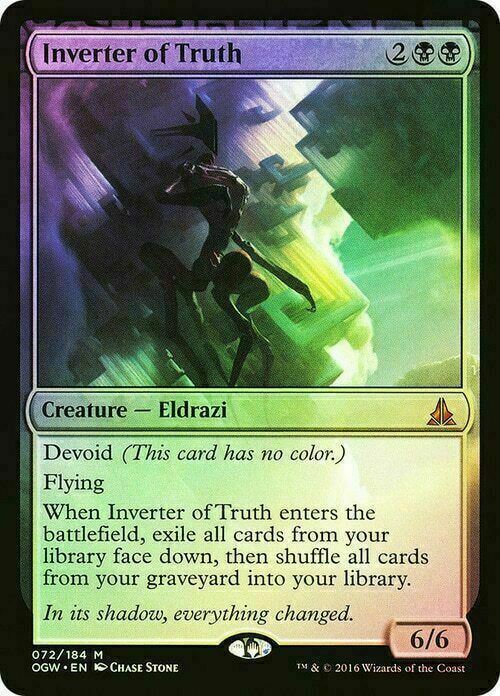 FOIL Inverter of Truth ~ Oath of the Gatewatch [ NearMint ] [ Magic MTG ] - London Magic Traders Limited