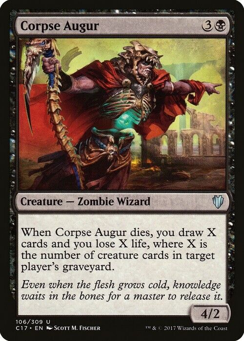 Corpse Augur ~ Commander 2017 [ NearMint ] [ Magic MTG ] - London Magic Traders Limited