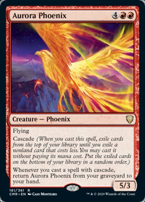 Aurora Phoenix ~ Commander Legends [ NearMint ] [ Magic MTG ] - London Magic Traders Limited