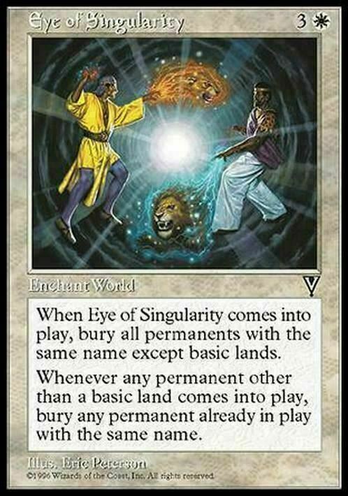 Eye of Singularity ~ Visions [ MODERATELY PLAYED ] [ Magic MTG ] - London Magic Traders Limited