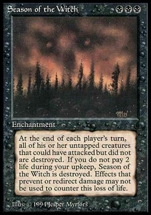 Season of the Witch ~ The Dark [ GOOD CONDITION  ] [ Magic MTG ] - London Magic Traders Limited