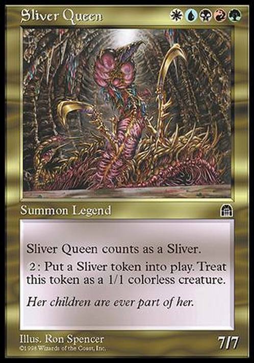Sliver Queen ~ Stronghold [ GOOD CONDITION ] [ Magic MTG ] - London Magic Traders Limited