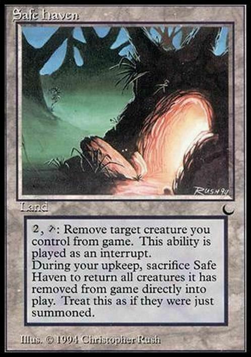 Safe Haven ~ The Dark [ MODERATELY PLAYED ] [ Magic MTG ] - London Magic Traders Limited