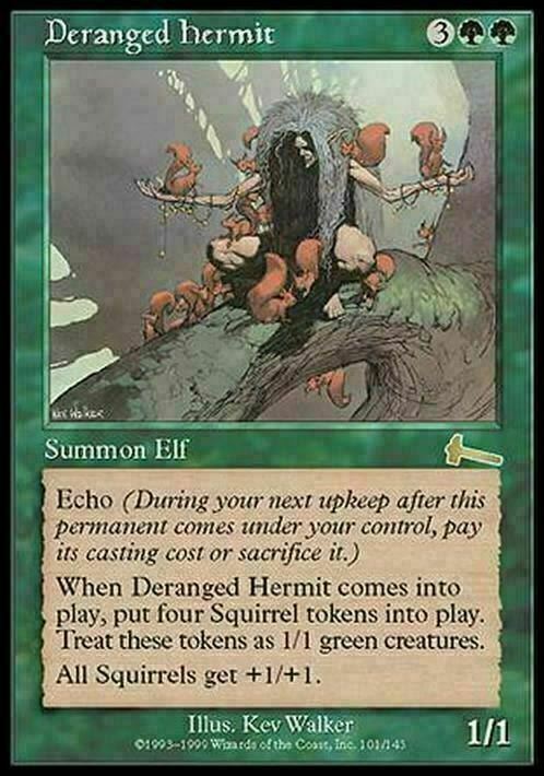 Deranged Hermit ~ Urza's Legacy [ Excellent ] [ Magic MTG ] - London Magic Traders Limited