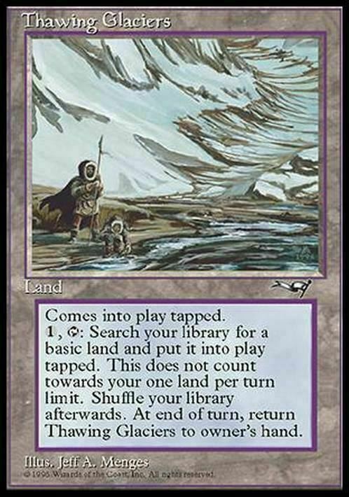 Thawing Glaciers ~ Alliances [ MODERATELY PLAYED ] [ Magic MTG ] - London Magic Traders Limited