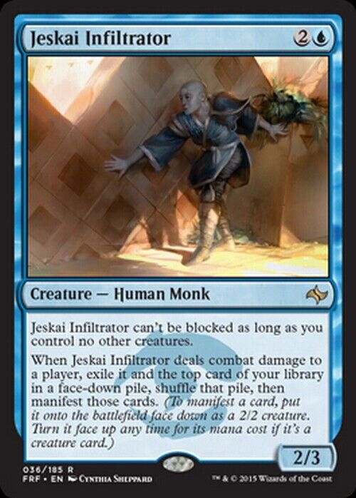 Jeskai Infiltrator ~ Fate Reforged [ Excellent ] [ Magic MTG ] - London Magic Traders Limited
