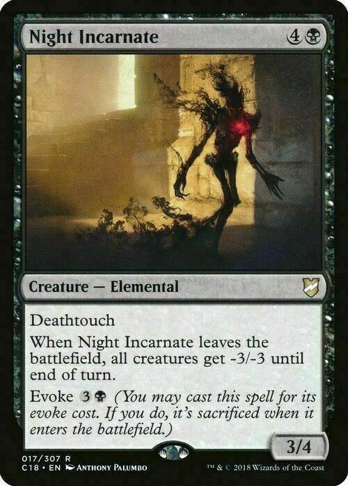 Night Incarnate ~ Commander 2018 [ NearMint ] [ Magic MTG ] - London Magic Traders Limited