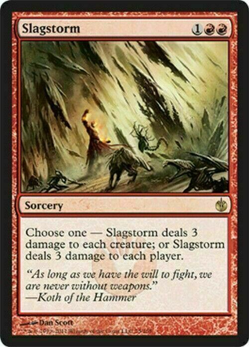 Slagstorm ~ Mirrodin Besieged [ EX ] [ Magic MTG ] - London Magic Traders Limited
