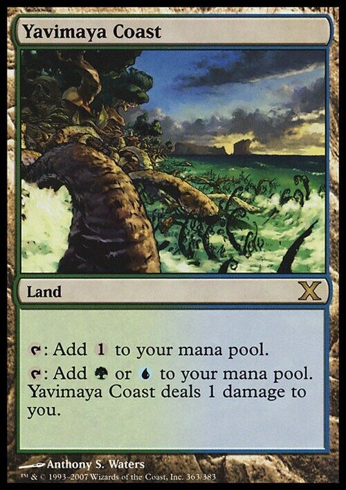Yavimaya Coast ~ Tenth Edition [ Excellent ] [ Magic MTG ] - London Magic Traders Limited