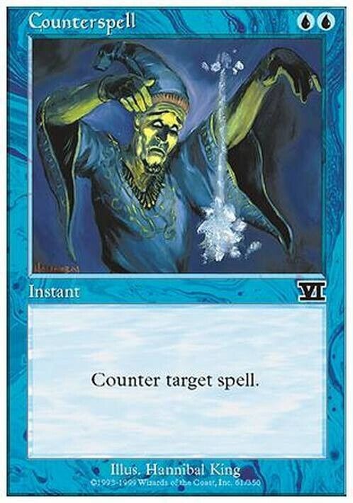 Counterspell ~ Sixth Edition [ Excellent ] [ Magic MTG ] - London Magic Traders Limited
