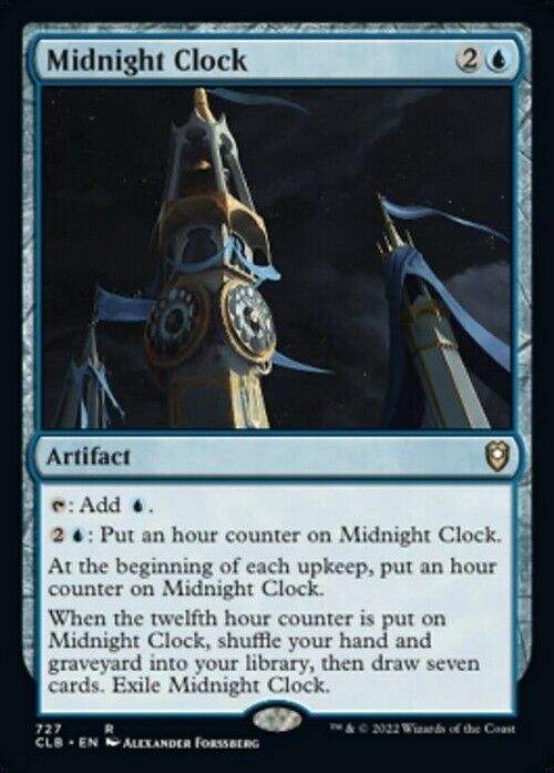 Midnight Clock ~ Commander Legends 2: Baldur's Gate [ NM ] [ MTG ] - London Magic Traders Limited