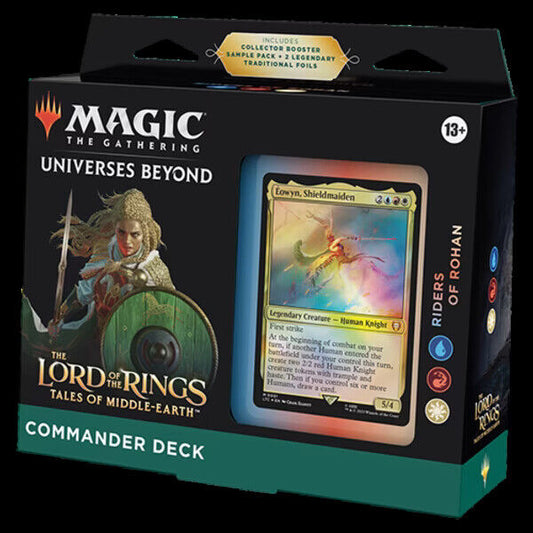 Riders of Rohan Deck ~ Commander: The Lord of the Rings ~ Magic MTG Sealed - London Magic Traders Limited