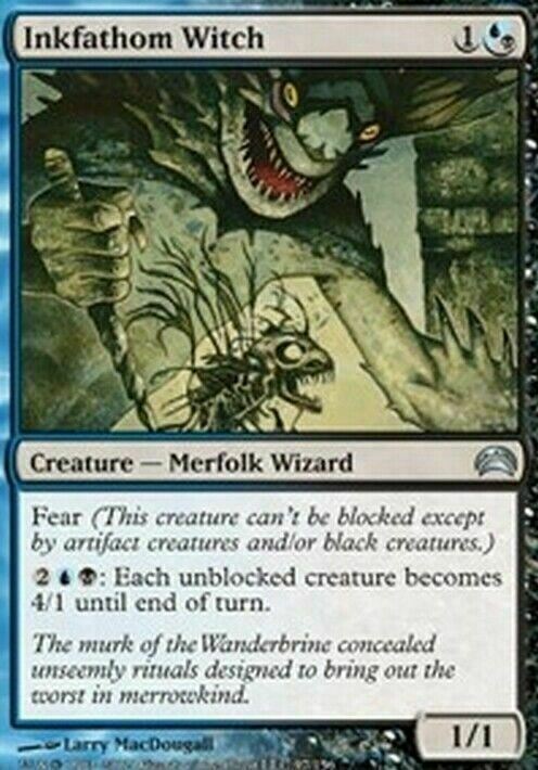 Inkfathom Witch ~ Planechase [ Excellent ] [ Magic MTG ] - London Magic Traders Limited