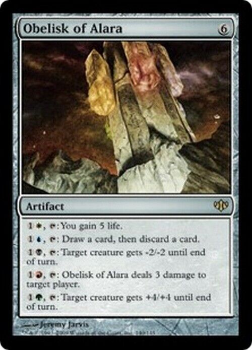 Obelisk of Alara ~ Conflux [ Excellent ] [ Magic MTG ] - London Magic Traders Limited