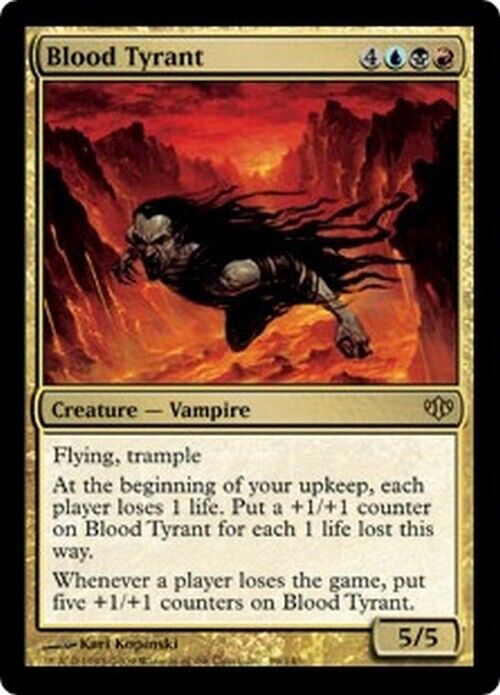 Blood Tyrant ~ Conflux [ Excellent ] [ Magic MTG ] - London Magic Traders Limited