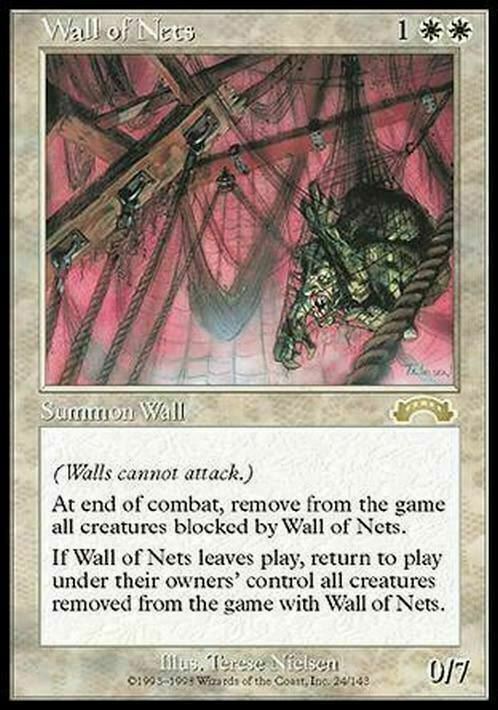 Wall of Nets ~ Exodus [ Excellent+ ] [ Magic MTG ] - London Magic Traders Limited