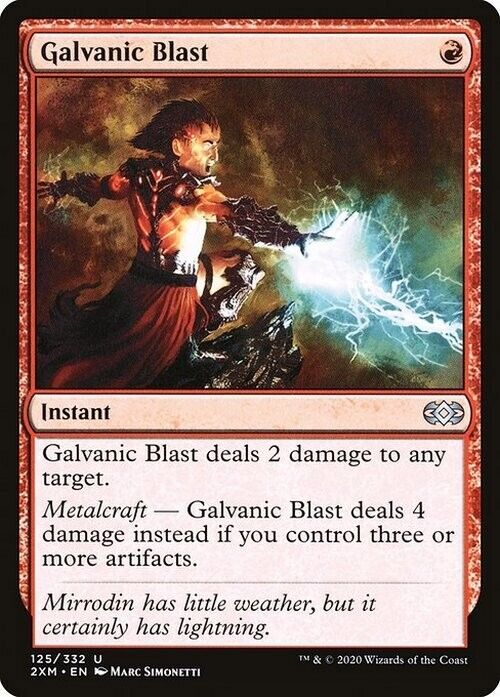 Galvanic Blast ~ Double Masters [ NearMint ] [ Magic MTG ] - London Magic Traders Limited