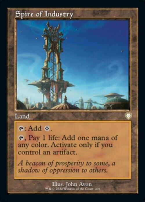 Spire of Industry ~ Commander: The Brothers' War [ NM ] [ Magic MTG ] - London Magic Traders Limited