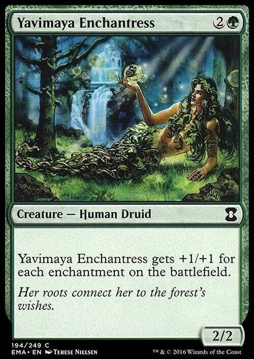 Yavimaya Enchantress ~ Eternal Masters [ Excellent ] [ Magic MTG ] - London Magic Traders Limited