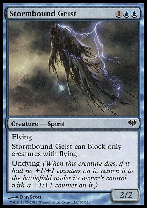 Stormbound Geist ~ Dark Ascension [ Excellent ] [ Magic MTG ] - London Magic Traders Limited