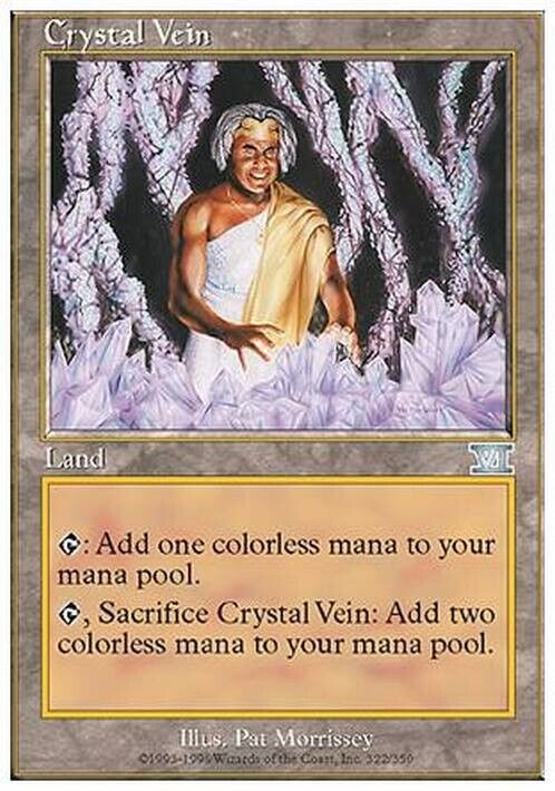 Crystal Vein ~ Sixth Edition [ Excellent ] [ Magic MTG ] - London Magic Traders Limited