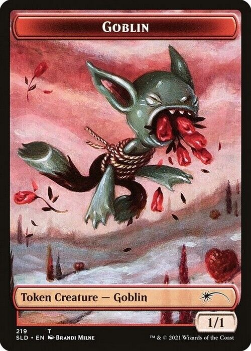 Goblin Token #219 ~ Secret Lair: Valentine's Day 2021 [ NearMint ] [ Magic MTG ] - London Magic Traders Limited