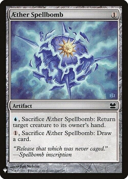 Aether Spellbomb ~ Mystery Booster [ NearMint ] [ Magic MTG ] - London Magic Traders Limited