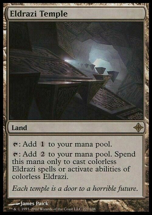 Eldrazi Temple ~ Rise of the Eldrazi [ Excellent ] [ Magic MTG ] - London Magic Traders Limited