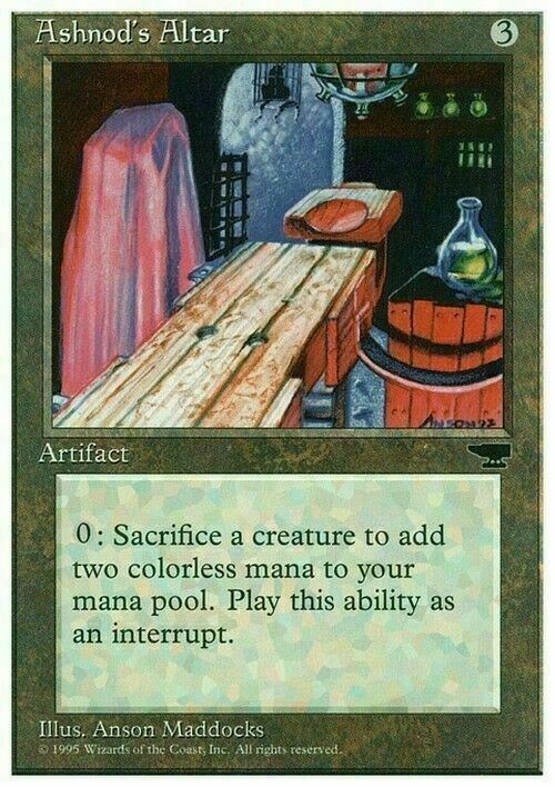 Ashnod's Altar ~ Chronicles [ Excellent ] [ Magic MTG ] - London Magic Traders Limited
