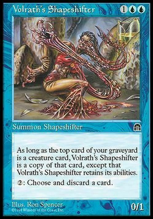 Volrath's Shapeshifter ~ Stronghold [ MODERATELY PLAYED ] [ Magic MTG ] - London Magic Traders Limited