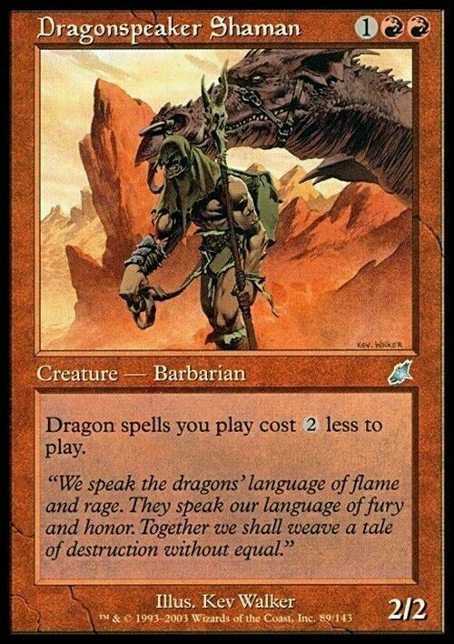 Dragonspeaker Shaman ~ Scourge [ Excellent ] [ Magic MTG ] - London Magic Traders Limited
