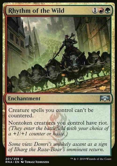 Rhythm of the Wild ~ Ravnica Allegiance [ Excellent ] [ Magic MTG ] - London Magic Traders Limited