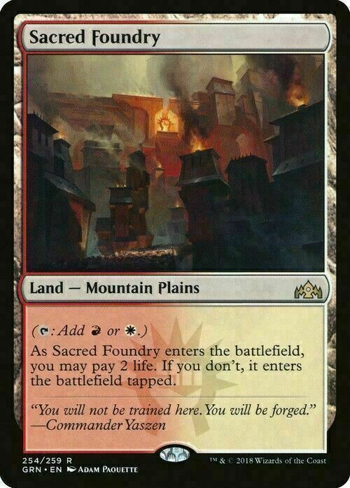 Sacred Foundry ~ Guilds of Ravnica [ Excellent ] [ Magic MTG ] - London Magic Traders Limited