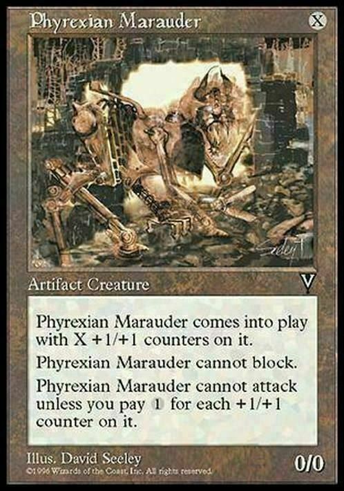Phyrexian Marauder ~ Visions [ Excellent ] [ Magic MTG ] - London Magic Traders Limited