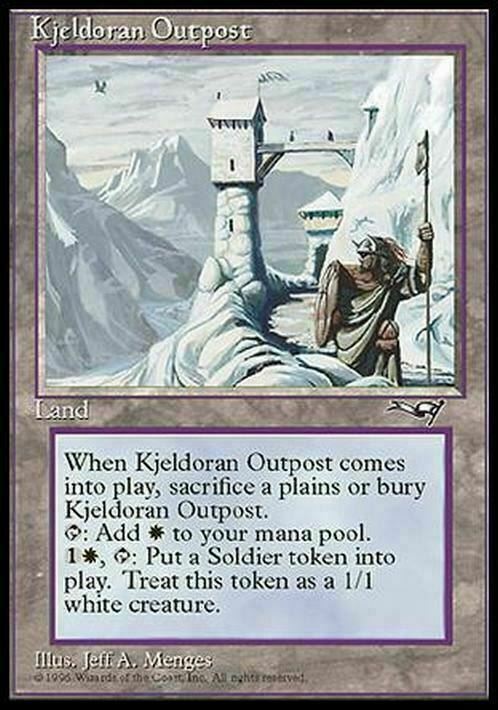 Kjeldoran Outpost ~ Alliances [ MODERATELY PLAYED ] [ Magic MTG ] - London Magic Traders Limited