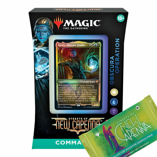 Obscura Operation Deck ~ Commander: Streets Of New Capenna ~ MTG Sealed - London Magic Traders Limited