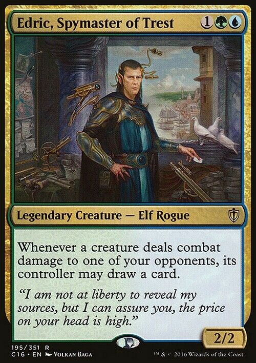 Edric, Spymaster of Trest ~ Commander 2016 [ Excellent ] [ Magic MTG ] - London Magic Traders Limited