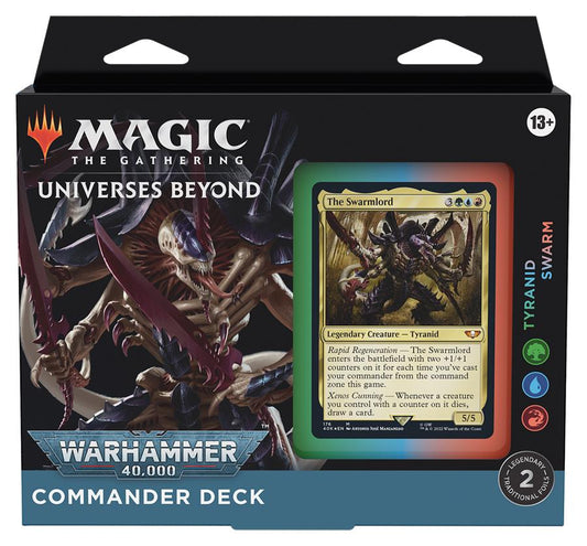 Tyranid Swarm Deck ~ Commander: Warhammer 40,000 ~ MTG Sealed - London Magic Traders Limited