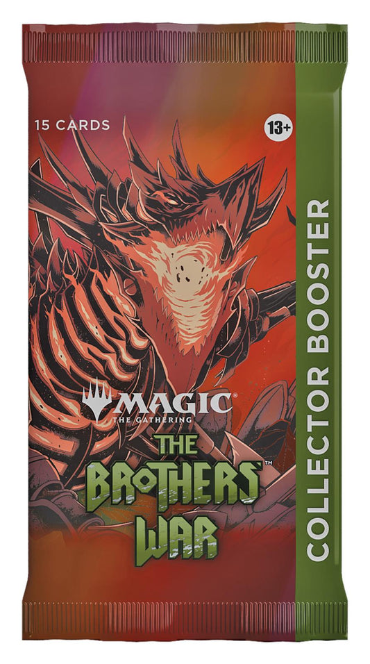 COLLECTOR Booster Pack ~ The Brothers' War ~ Magic MTG Sealed - London Magic Traders Limited