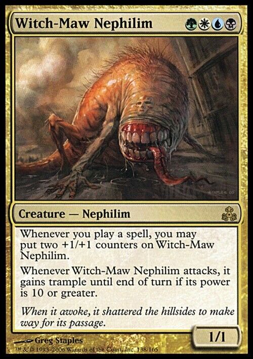 Witch-Maw Nephilim ~ Guildpact [ Excellent ] [ Magic MTG ] - London Magic Traders Limited