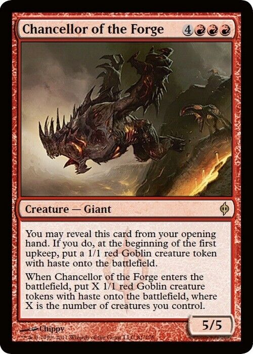 Chancellor of the Forge ~ New Phyrexia [ Excellent ] [ Magic MTG ] - London Magic Traders Limited