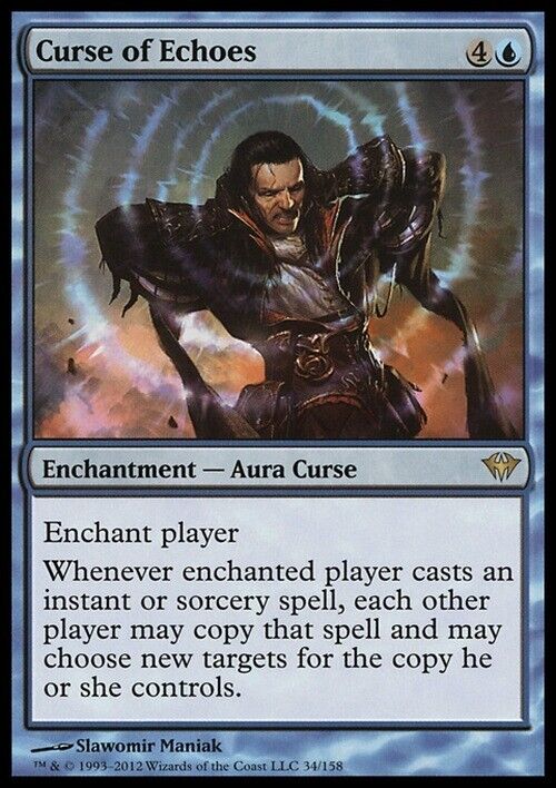 Curse of Echoes ~ Dark Ascension [ Excellent ] [ Magic MTG ] - London Magic Traders Limited