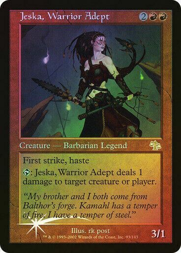 FOIL Jeska, Warrior Adept ~ Judgment [ Excellent ] [ Magic MTG ] - London Magic Traders Limited