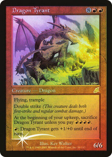 FOIL Dragon Tyrant ~ Scourge [ GOOD CONDITION ] [ Magic MTG ] - London Magic Traders Limited