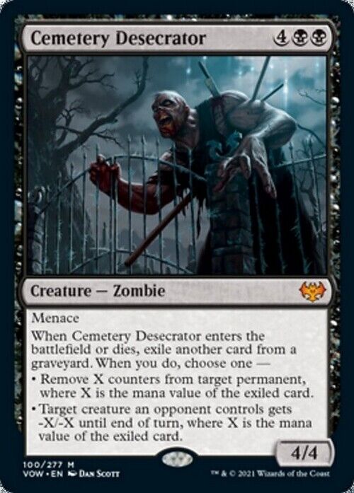Cemetery Desecrator ~ Crimson Vow [ NearMint ] [ Magic MTG ] - London Magic Traders Limited